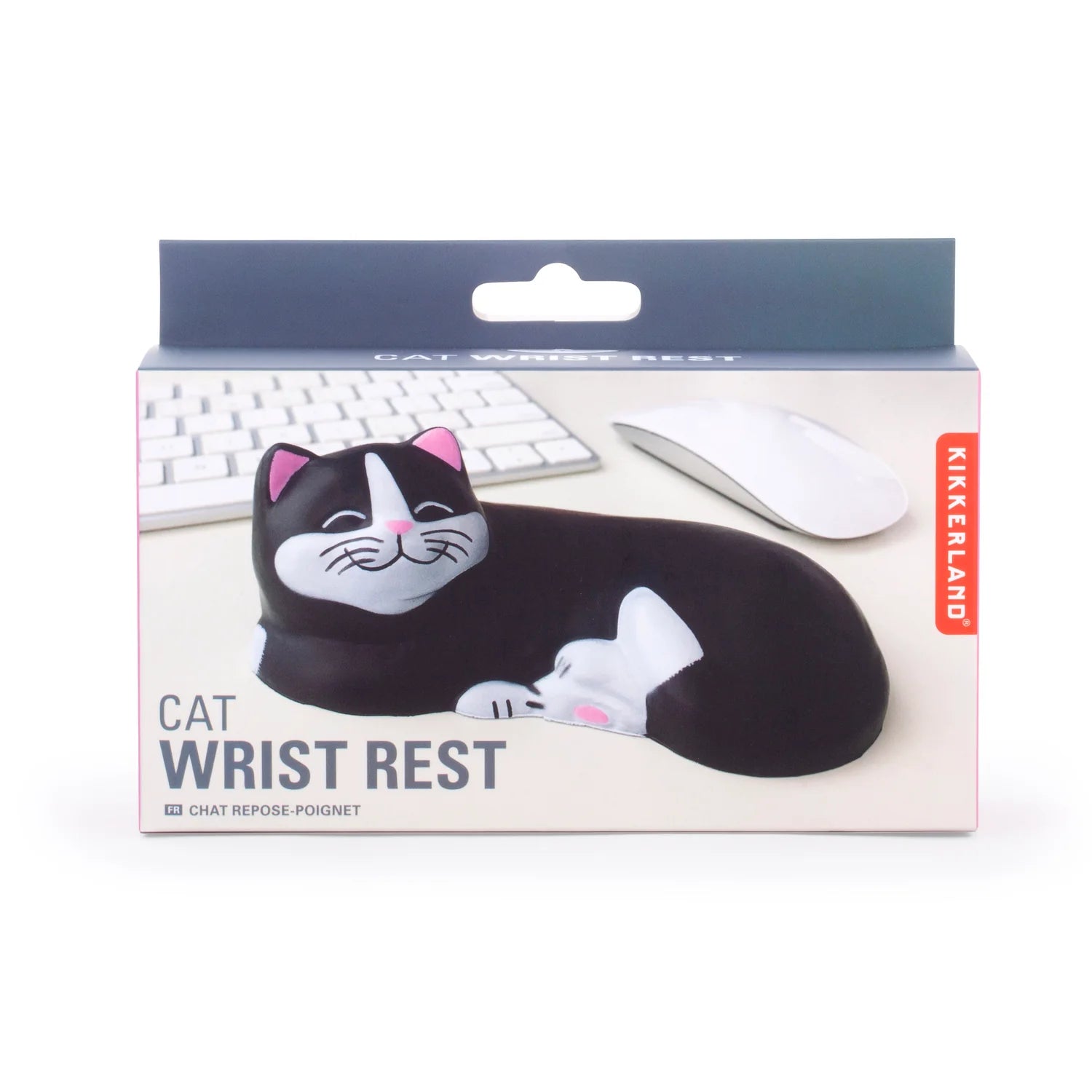 Ergonomic Cat Wrist Rest for Keyboard & Mouse - Soft Gel Support for Typing & Gaming - Perfect for Office, Home & Computer Workstations