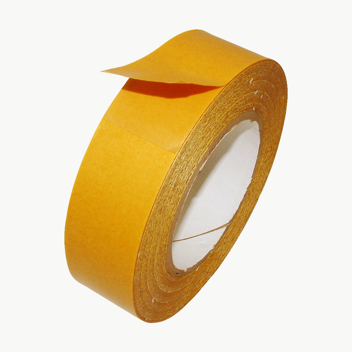 JVCC DC-4420LB Double-Sided PVC Tape with Aggressive Adhesive - 1.5 Inch x 36 Yards Clear Heavy Duty Mounting Tape for Home, Office & DIY Projects - Strong Bond for Carpets, Signs, Posters & Crafting