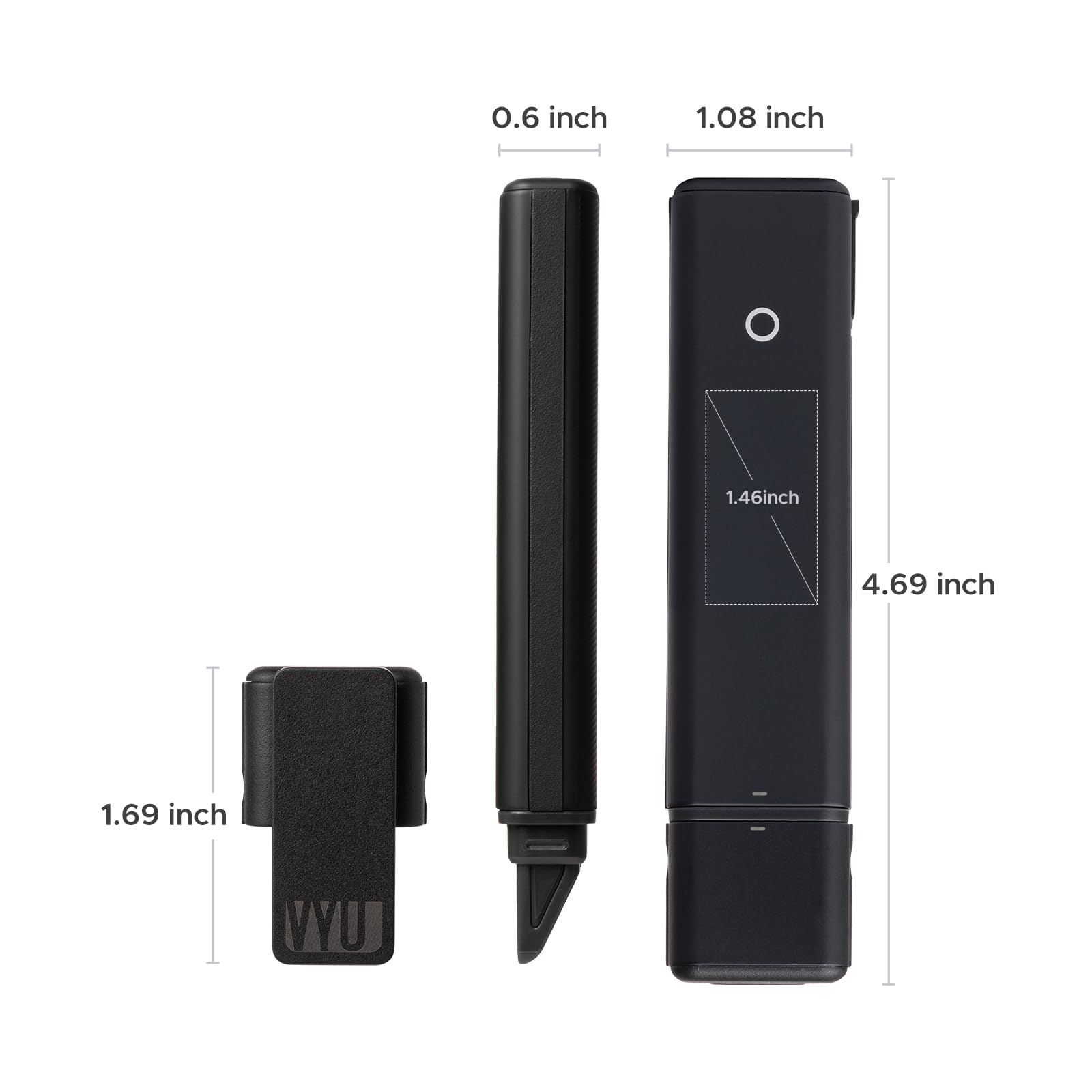 VYU iMark Reading Pen - Digital Highlighter & Book Marker for Reading & Annotation - Real-Time Sync to Digitize, Store & Share Notes - Perfect Gift for Students & Book Lovers - Ideal for Study Sessions, Research & Book Clubs