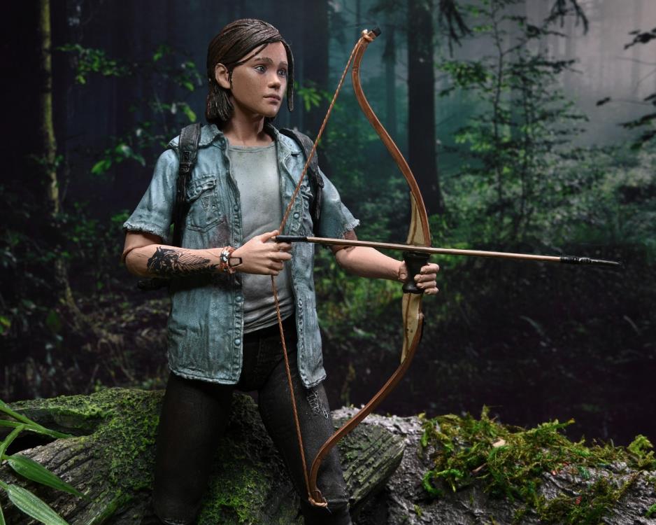 The Last of Us Part II Ultimate Joel and Ellie Action Figure 2 Pack - Collectible Video Game Character Figures for Fans, Gifts & Display