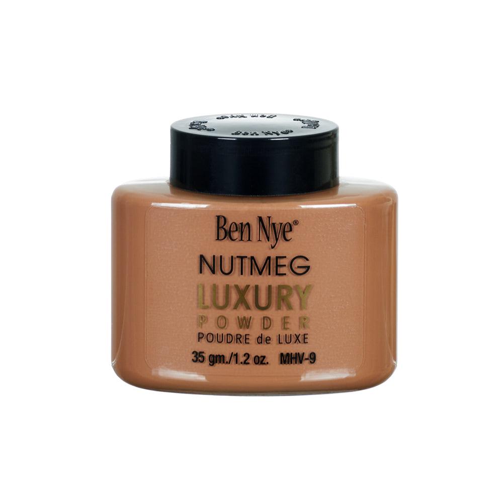 Ben Nye Nutmeg Mojave Luxury Setting Powder - Translucent Matte Finish for Flawless Makeup | Perfect for Stage, Photography & Everyday Use