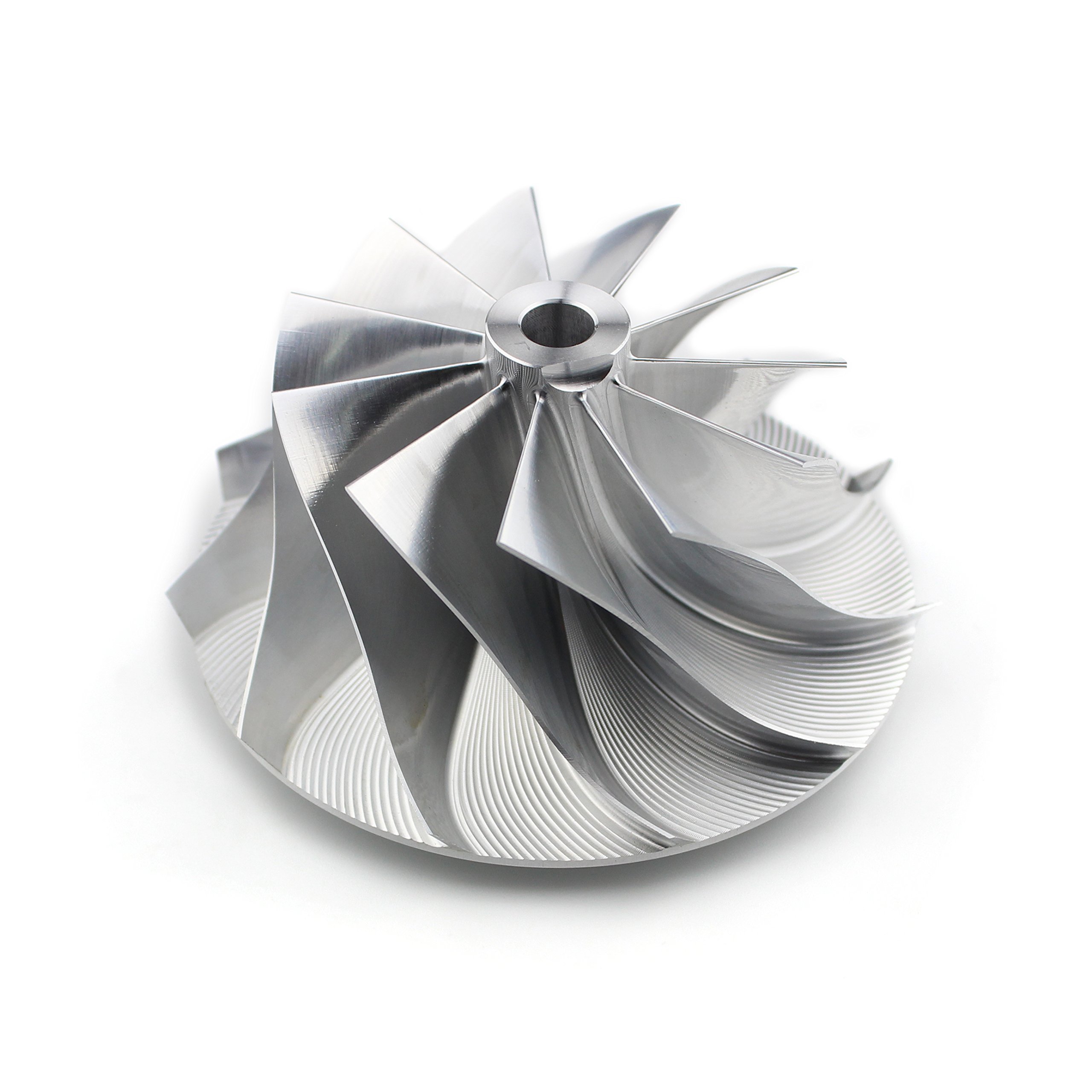 Supercell Billet Compressor Wheel for 2001-2004 Duramax LB7 RHG6 Turbocharger - High Performance Upgrade for Diesel Trucks & Towing Applications