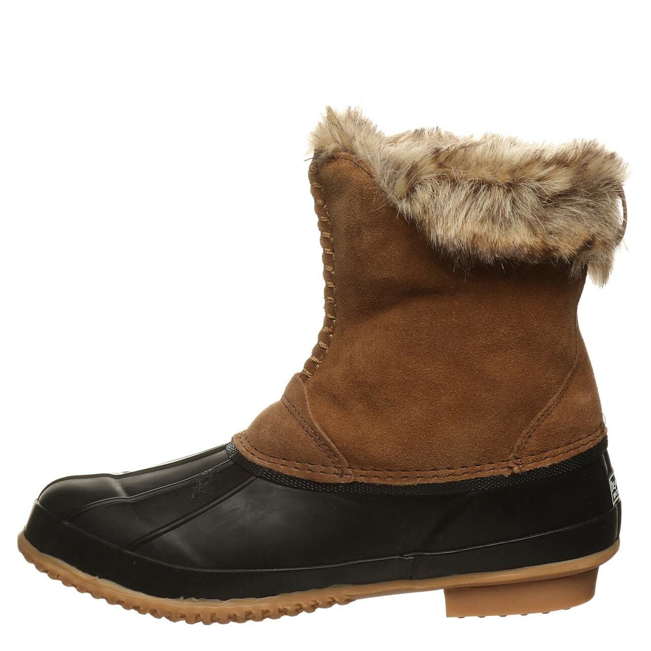 BEARPAW Women's Deborah Mid-Calf Slip-On Winter Boots - Comfortable Warm Snow Boots for Women in Multiple Colors | Perfect for Cold Weather, Snow Days & Outdoor Activities