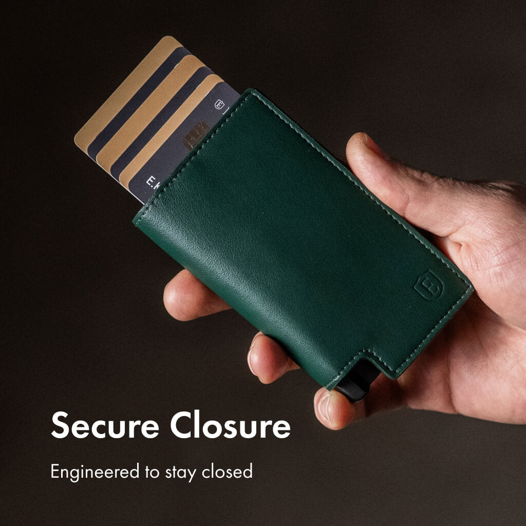 Ekster Pro RFID Blocking Wallet - Slim Minimalist Front Pocket Wallet for Men with Money Clip & Card Holder - Perfect for Travel, Business & Everyday Use