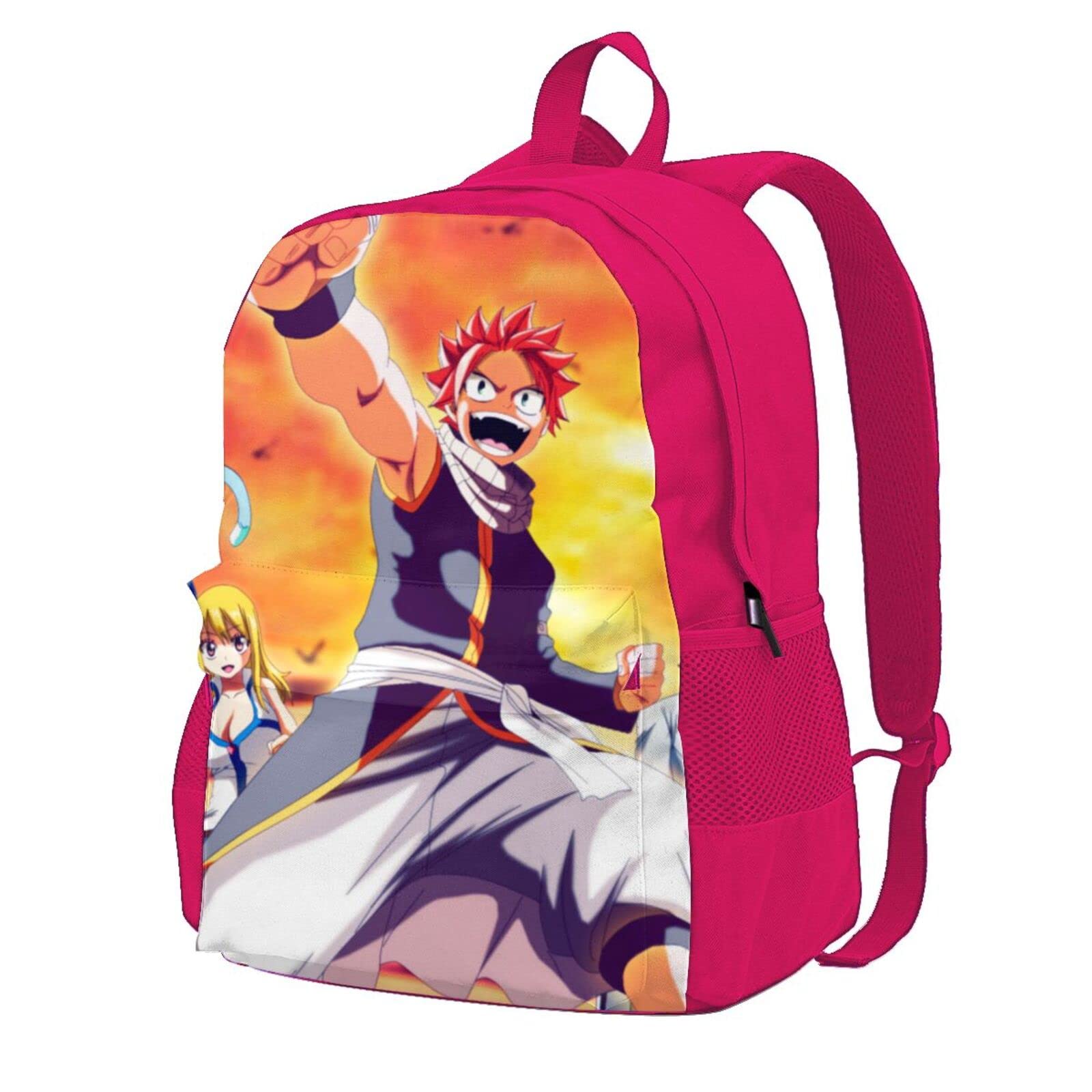 Fairy Tail Unisex Casual Travel Backpack - 15 Inch Laptop Computer Bag for Work, School & Outdoor Adventures | Lightweight Durable Backpack for Commuters, Students & Travelers