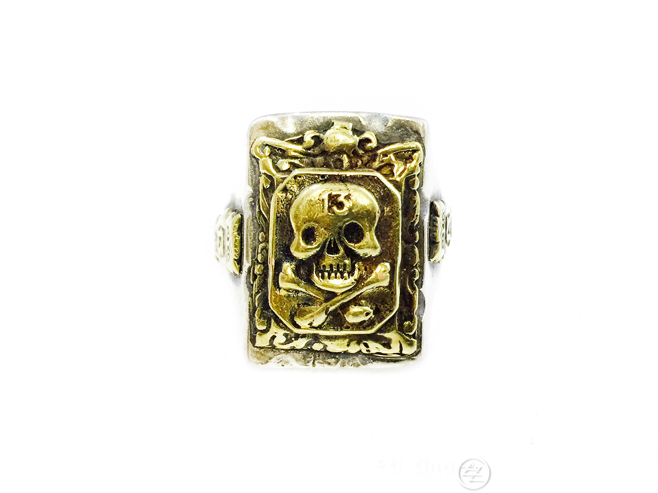Vintage Biker Ring - Mexican Skull & Owl Design - 925 Sterling Silver - Handcrafted in Mexico - Gothic Jewelry for Men & Women - Perfect for Biker Gangs, Rock Concerts & Alternative Fashion