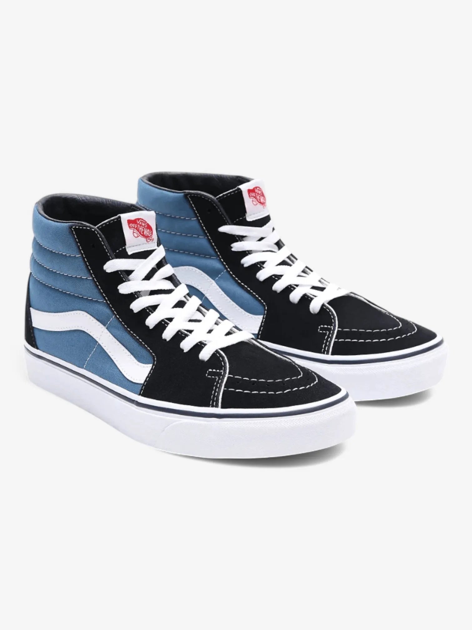 Vans Sk8-Hi Classic Sneakers in Celeste White - Stylish & Comfortable High-Top Shoes for Skateboarding, Casual Wear & Street Fashion