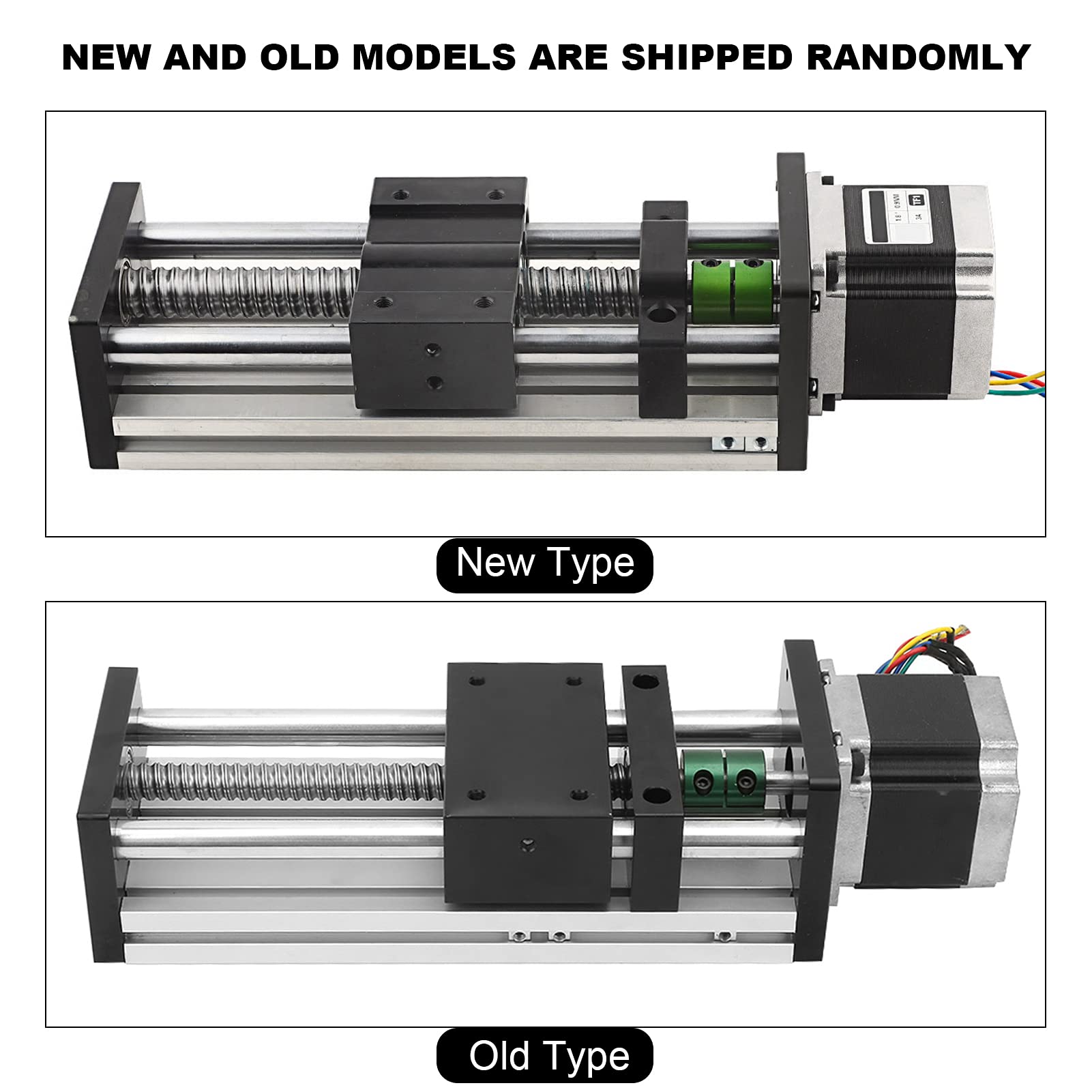 Nema23 Stepper Motor Linear Rail Guide Ballscrew - 100mm Travel Length, 1605 Ball Screw Sliding Table for 3D Printer, CNC Machine & DIY Projects | High Precision Linear Motion System for Automation Equipment