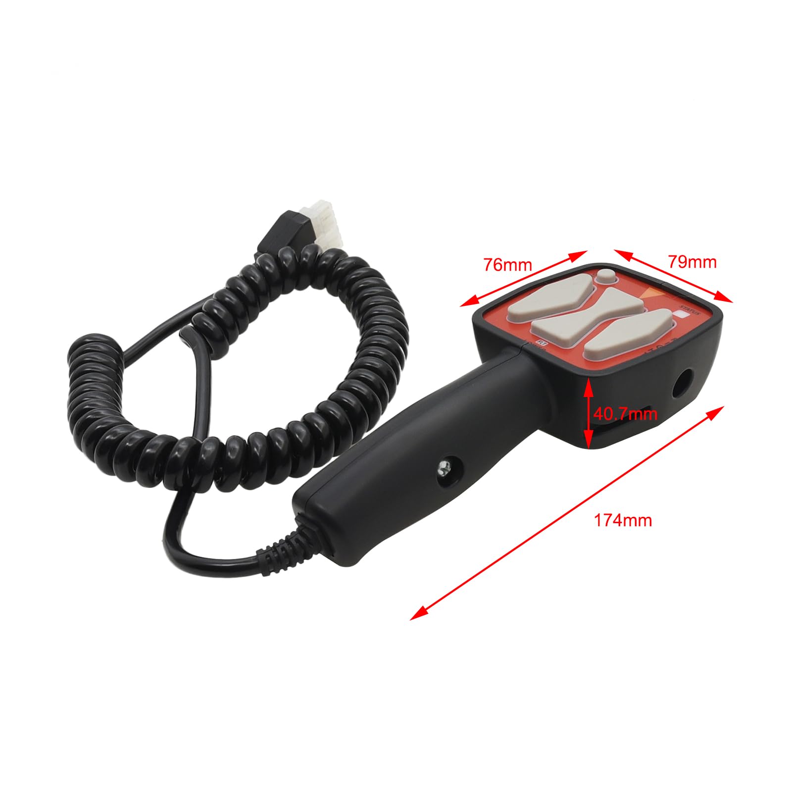 KAOLALI Snowplow Handheld Controller Replacement - Compatible with Western 56462, Fisher 9400 & SAM 1306902 Straight Blade Plows - Heavy Duty Winter Snow Removal Equipment for Trucks & ATVs
