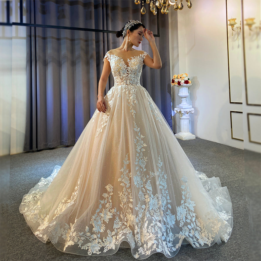 2022 New A-Line Lace Beach Wedding Dresses for Women - Elegant White Bridal Gowns for Small Weddings & Destination Ceremonies | Perfect for Beach, Garden & Outdoor Weddings