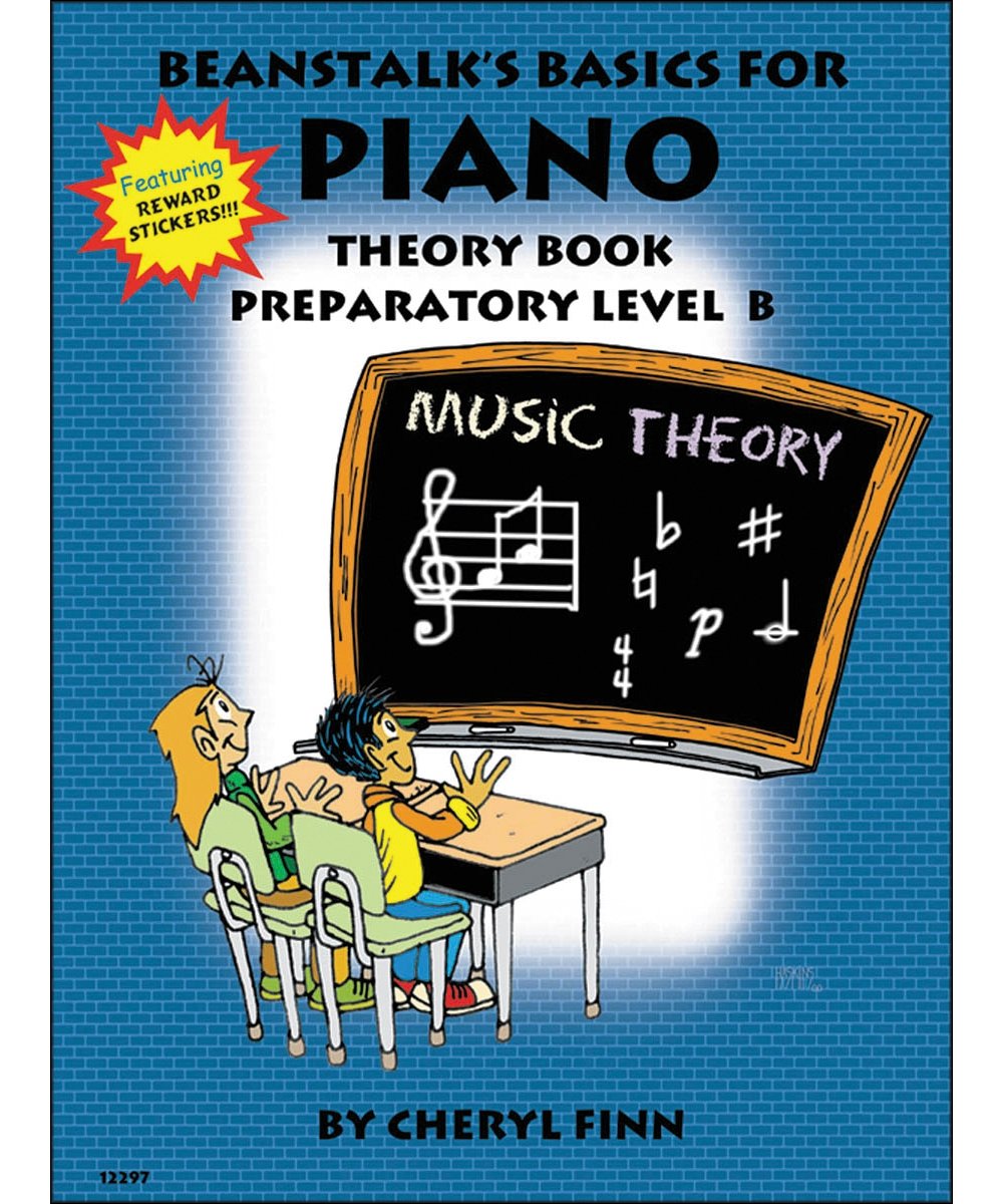 Beanstalk's Basics for Piano - Theory Book B with Online Audio | Learn Piano Theory & Practice | Perfect for Beginners & Music Students
