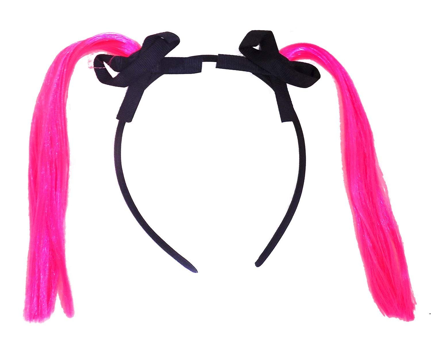 BOXO 2-Pack Latkan Hair Bands for Girls - Sparkly Hair Accessories for Theme Parties, Prom, Weddings & Special Occasions - Perfect for Kids Birthday Celebrations & Dance Performances