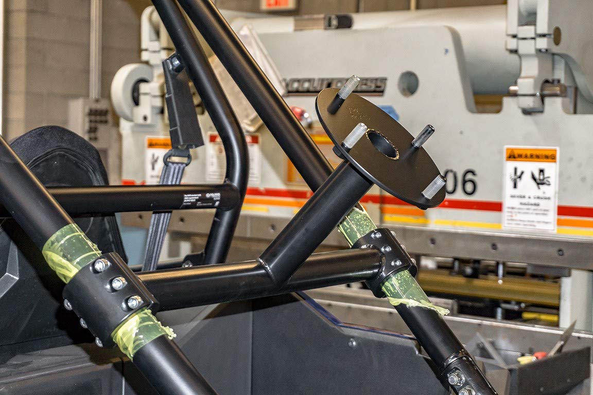 Polaris RZR 4 900 & 1000 PreRunner Style Clamp-On Spare Tire Mount | UTV Accessories for Off-Road Adventures & Trail Riding