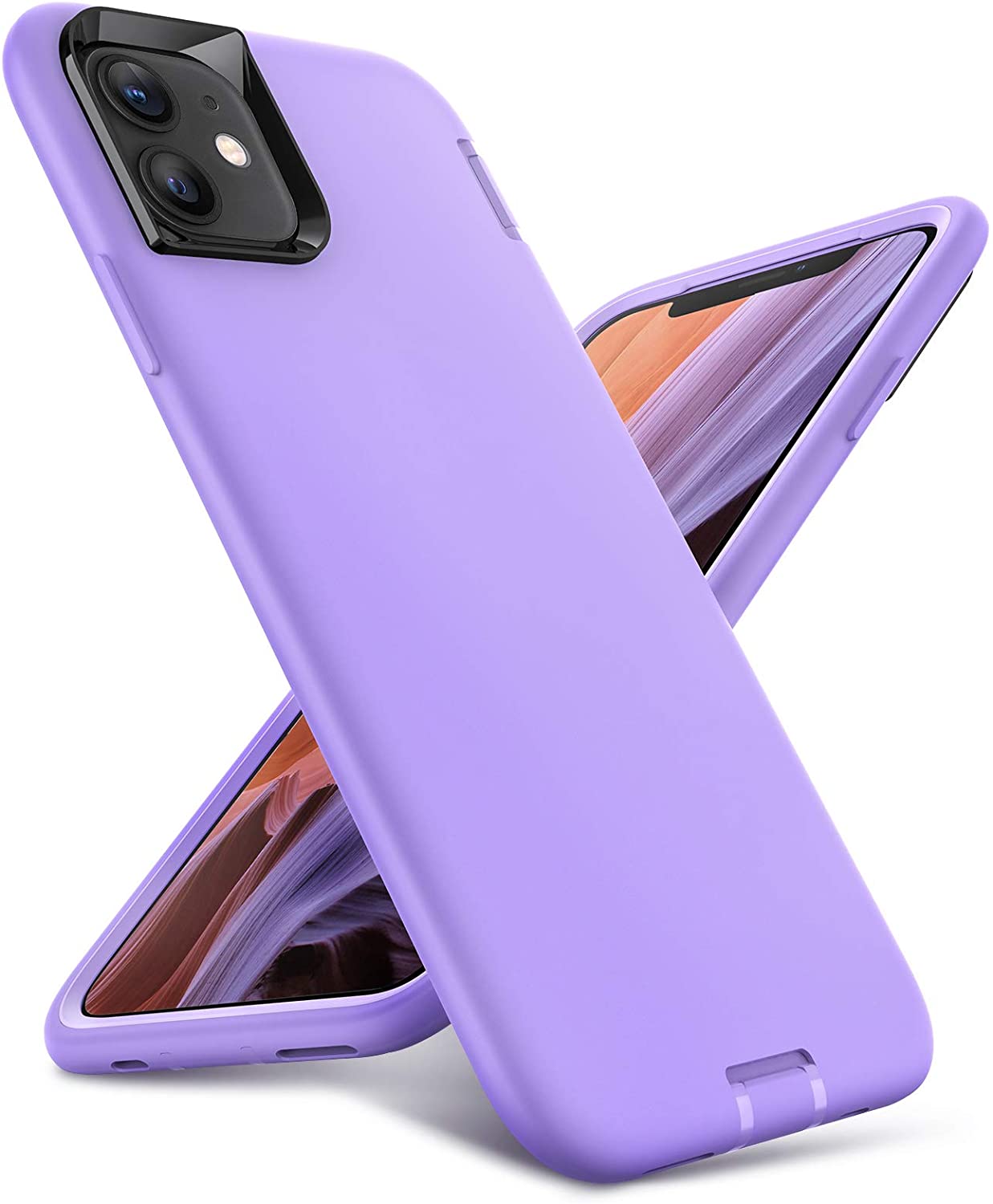 ORIbox Clear Shockproof Case for iPhone 11 - Slim Protective Cover with Anti-Slip Grip | Perfect for Everyday Use, Outdoor Activities & Travel Protection