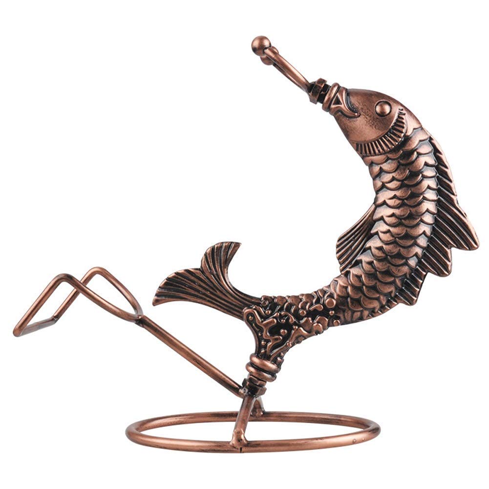 Vintage Wrought Iron Wine Rack - European Style Creative Tabletop Wine Holder for Kitchen, Living Room & Home Decor | Perfect for Wine Storage, Display & Party Serving