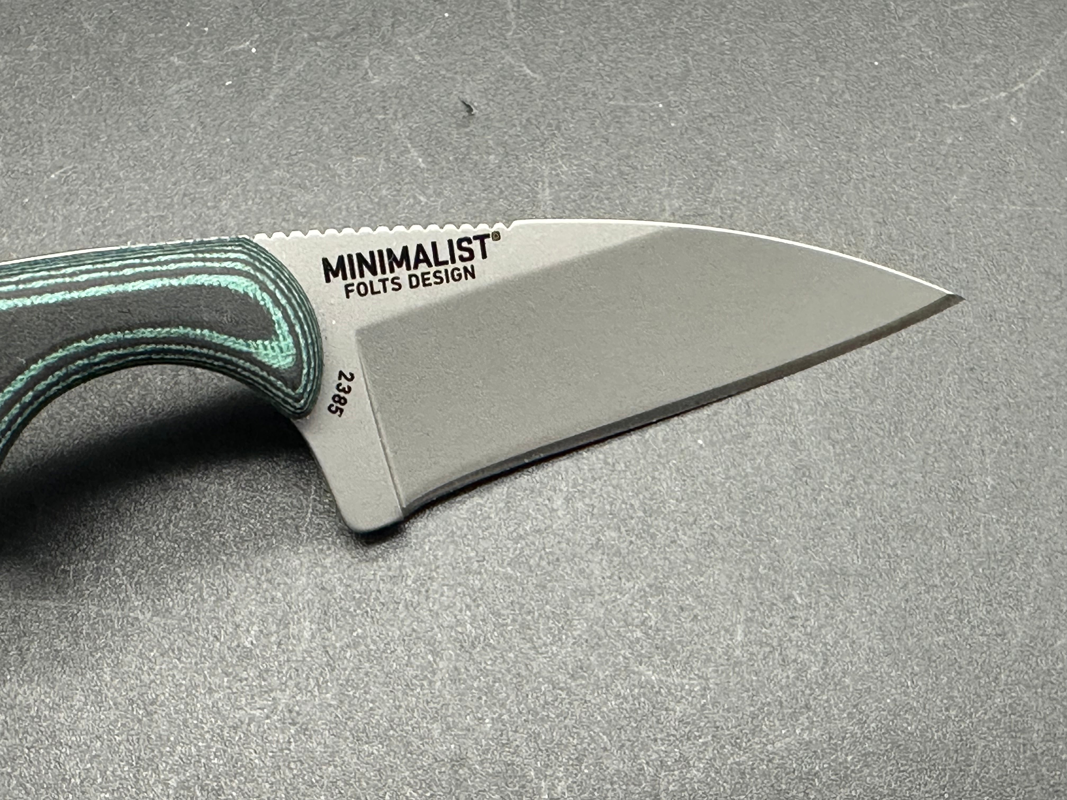 CRKT Folts Minimalist Fixed Blade Neck Knife - 2.25