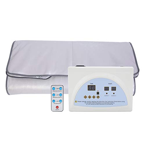 Infrared Sauna Blanket - 110V Digital Heated Sauna Blanket for Weight Loss & Relaxation | Portable Home Spa Therapy for Detox, Pain Relief & Stress Relief | Perfect for Post-Workout Recovery & Home Wellness