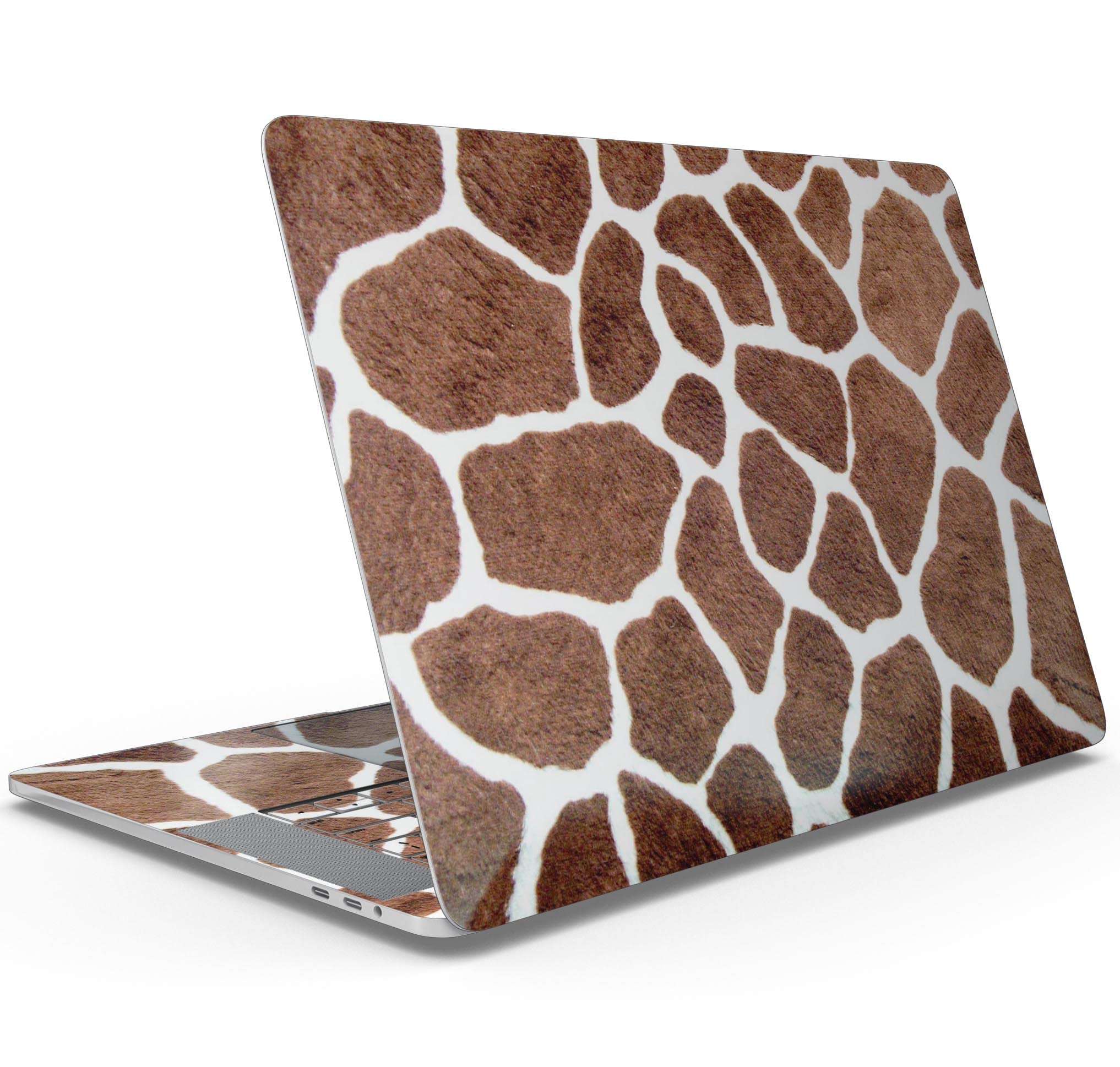 Real Giraffe Animal Print Full-Body Protective Skin Wrap for MacBook 13