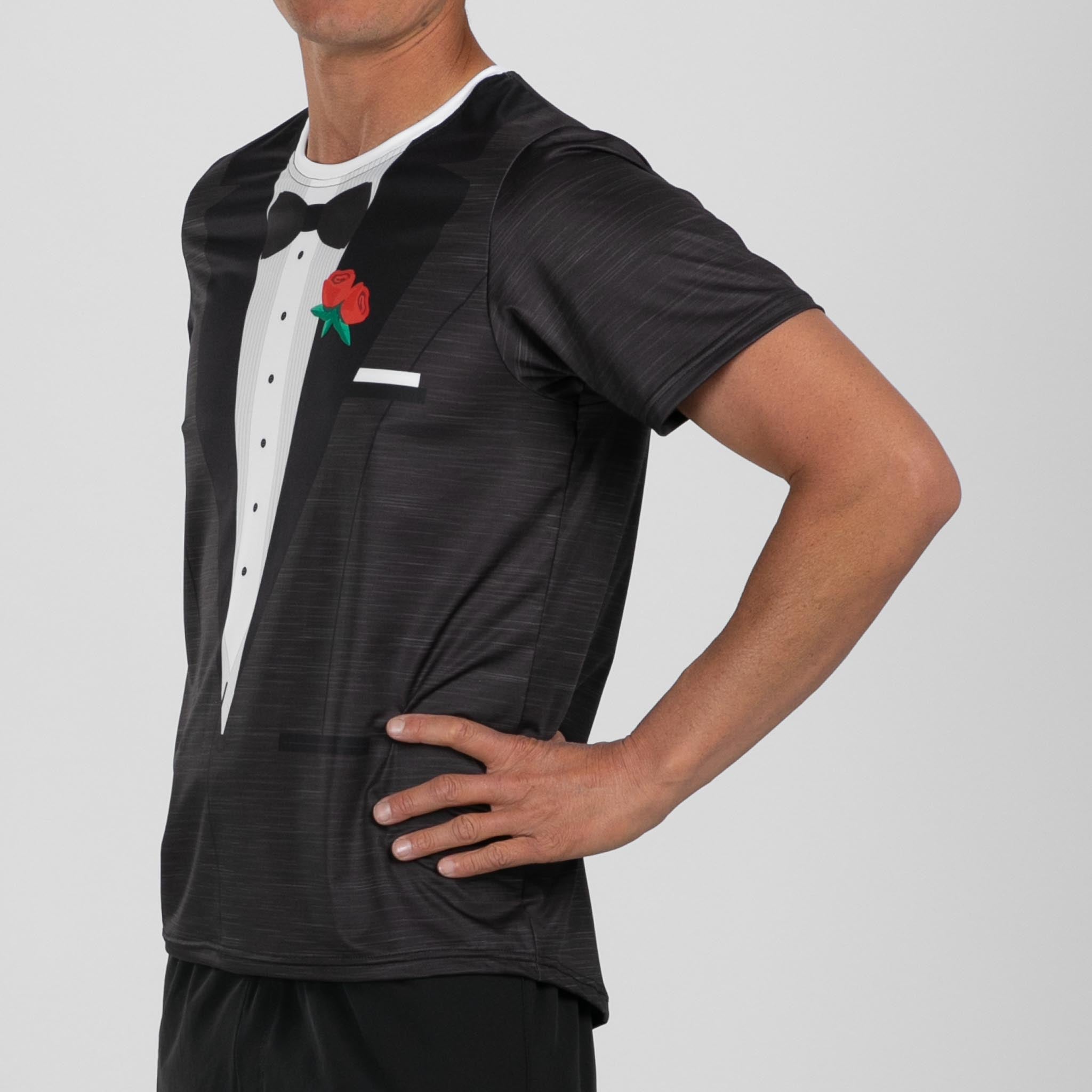 Men's Limited Edition Running T-Shirt for Groom - Lightweight Breathable Workout Shirt for Jogging, Gym & Wedding Party Activities