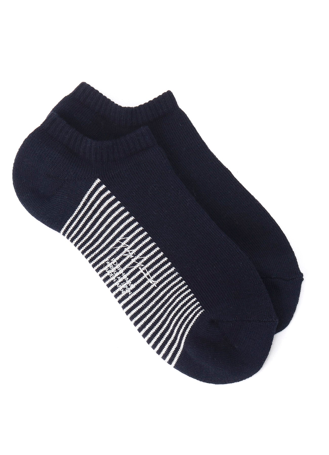 Men's Cotton/Spandex Pile Jersey Short Border Socks - Breathable & Comfortable for Casual Wear, Sports & Everyday Use