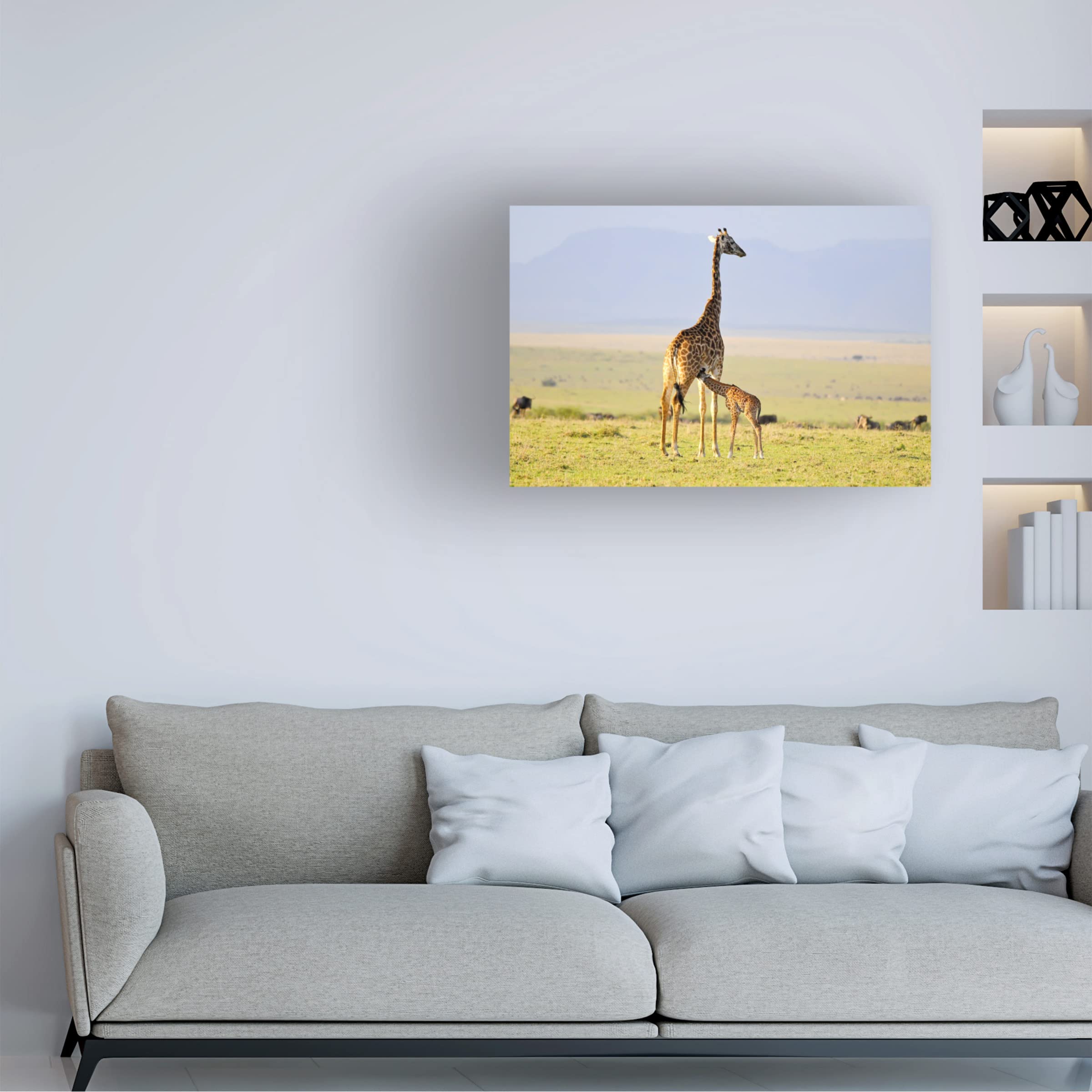 Trademark Fine Art 'Early Morning Milk' Canvas Print by Zw Young - Stunning Farmhouse Decor for Living Room, Bedroom & Office