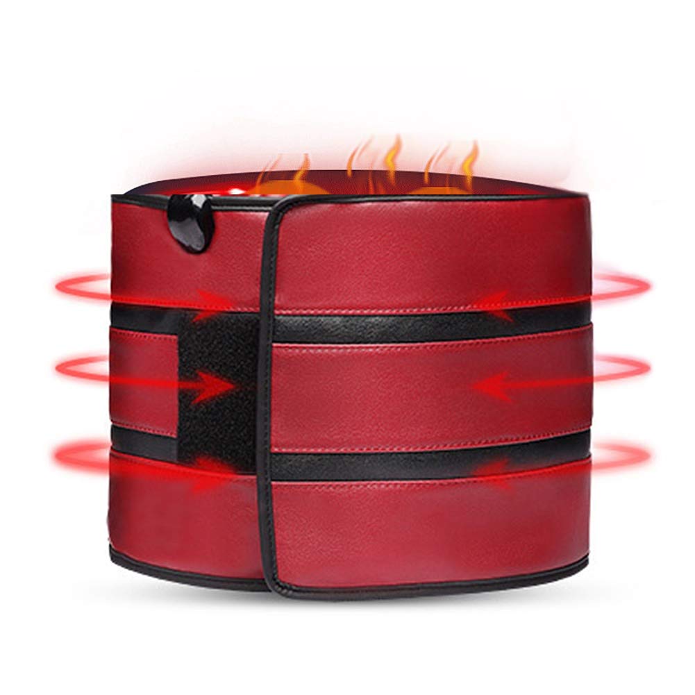 TANGIST Far Infrared Heating Lumbar Brace - Lower Back Pain Relief Support Belt with Massage & Remote Control for Men & Women - Relieve Stress, Improve Circulation, Aid Fat Loss - Ideal for Office Work, Driving & Post-Surgery Recovery