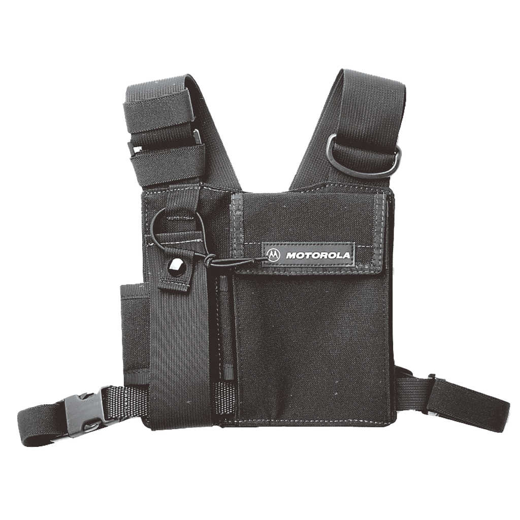 Motorola HLN6602 Universal Chest Pack - Lightweight & Water-Resistant for Hiking, Running, Travel & Outdoor Activities