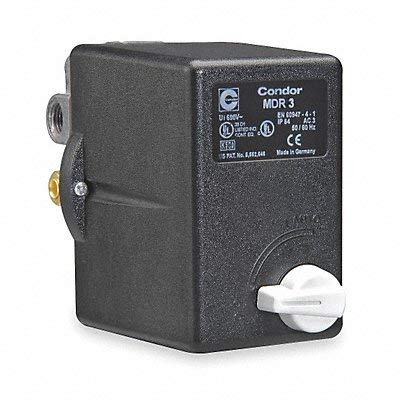Condor Pressure Switch 31QG3EXX 120/150 Psi Standard 3PST - Heavy Duty Air Compressor Control for Industrial & Home Use