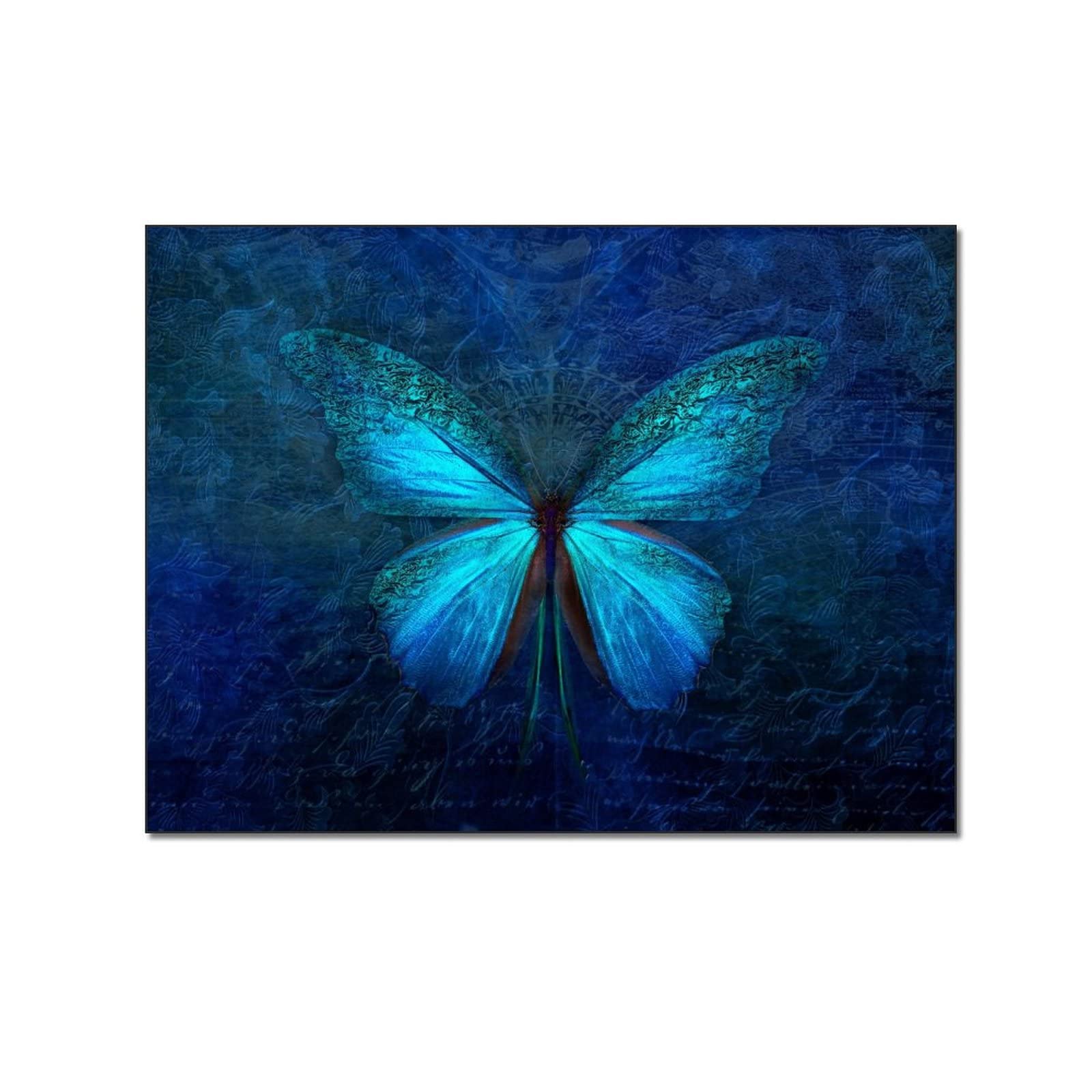 Custom Butterfly Art Poster - Aesthetic Canvas Wall Art for Bedroom Decor, Home Decoration & Unique Gift Ideas (20x26 inch/51x66cm) - Perfect for Living Room, Office & Dorm Room Wall Decor