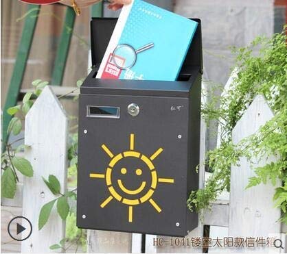 Creative Small Villa Suggestion Box - Outdoor Wall Mounted Mailbox for Letters & Post - Perfect for Gardens, Porches, and Entryways