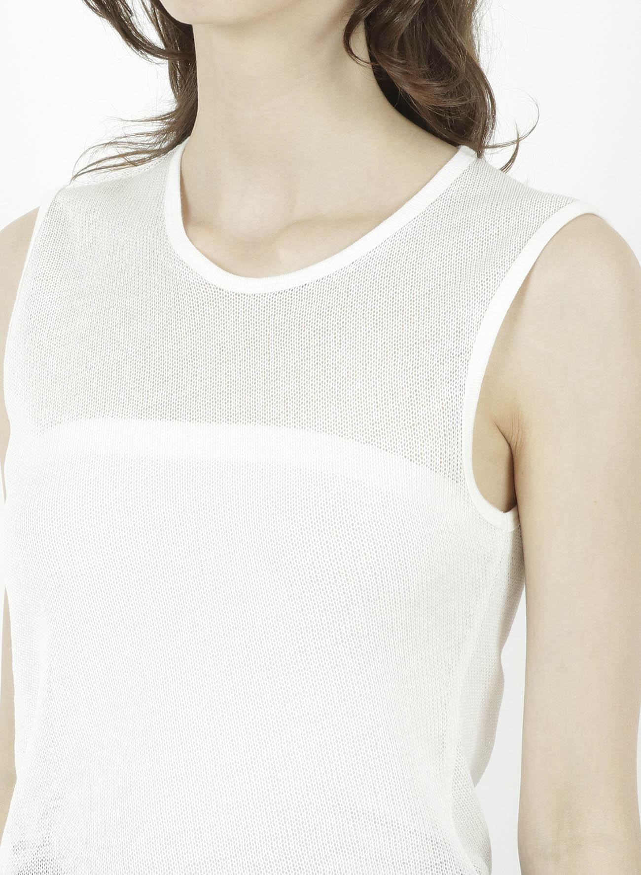 Soft Cotton Faux Linen Knit Asymmetrical Tank Top - Women's Summer Casual Wear for Beach, Travel & Everyday Outfits