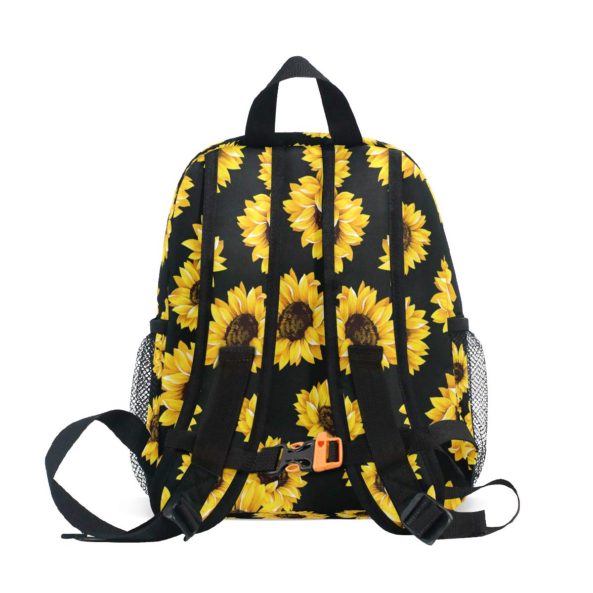 **Sunflower Backpack for Girls - Cute Yellow Floral Toddler Backpack for Preschool, Nursery, Travel & School | Perfect for Daycare, Outings & Daily Use**