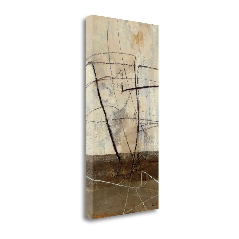 Across The Desert V By Albena Hristova - Premium Giclee Print on Gallery Wrap Canvas - Desert Landscape Wall Art for Living Room & Office Decor