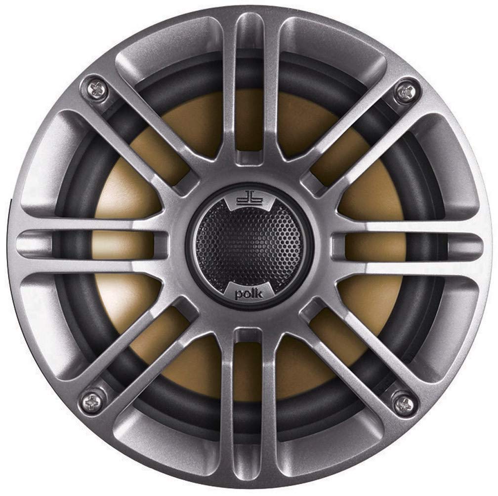 Polk Audio DB651s Slim-Mount 6.5-Inch Coaxial Car Speakers (Pair) - High Performance Marine & Auto Audio for Boats, Trucks & SUVs