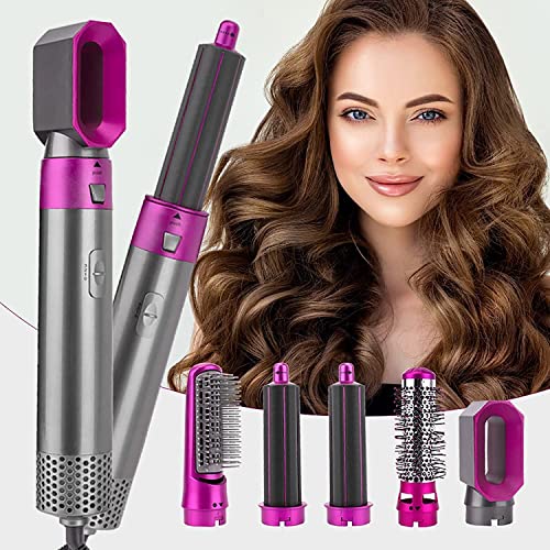 Amigo Toy Zone 5-in-1 Multifunctional Hair Dryer Styling Tool with Hot Air Comb, Volumizer & Straightener - Perfect for Home Salon, Travel & Professional Styling (Pack of 1)