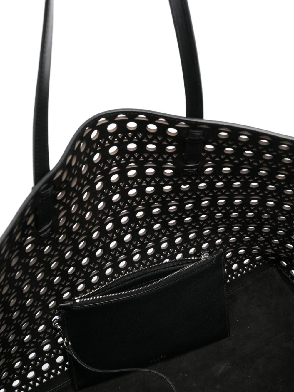 Alaia Black Leather Handbags for Women - Stylish & Durable Designer Tote Bags - Perfect for Work, Travel & Everyday Use