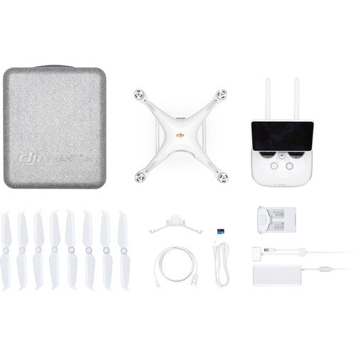 DJI Phantom 4 Pro+ V2.0 Drone with 4K Camera, 1-inch CMOS Sensor, 20MP Photos - Professional Aerial Photography for Travel, Real Estate & Film Making