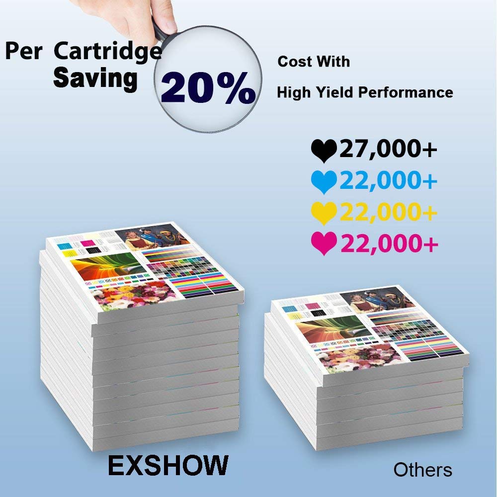High Yield Cyan 656X CF461X Compatible Toner Cartridge (1-Pack) for HP M653x M652 M653 Printers - Perfect for Office & Home Printing Needs