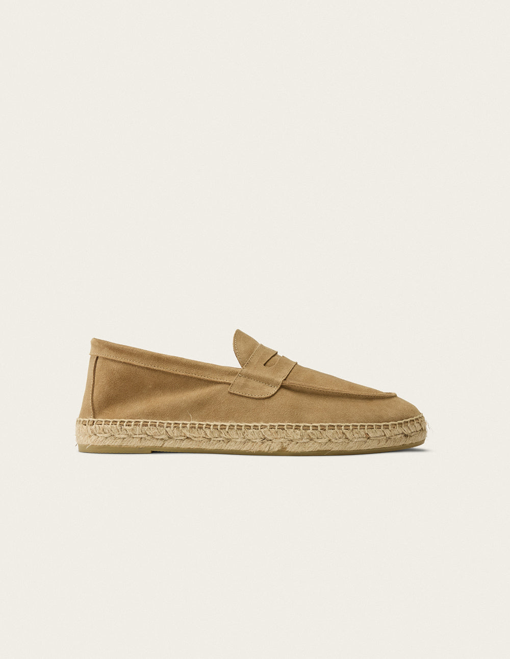 Romeo Suede Taupe Espadrilles - Comfortable & Stylish Women's Summer Shoes for Beach, Casual Outings & Vacation