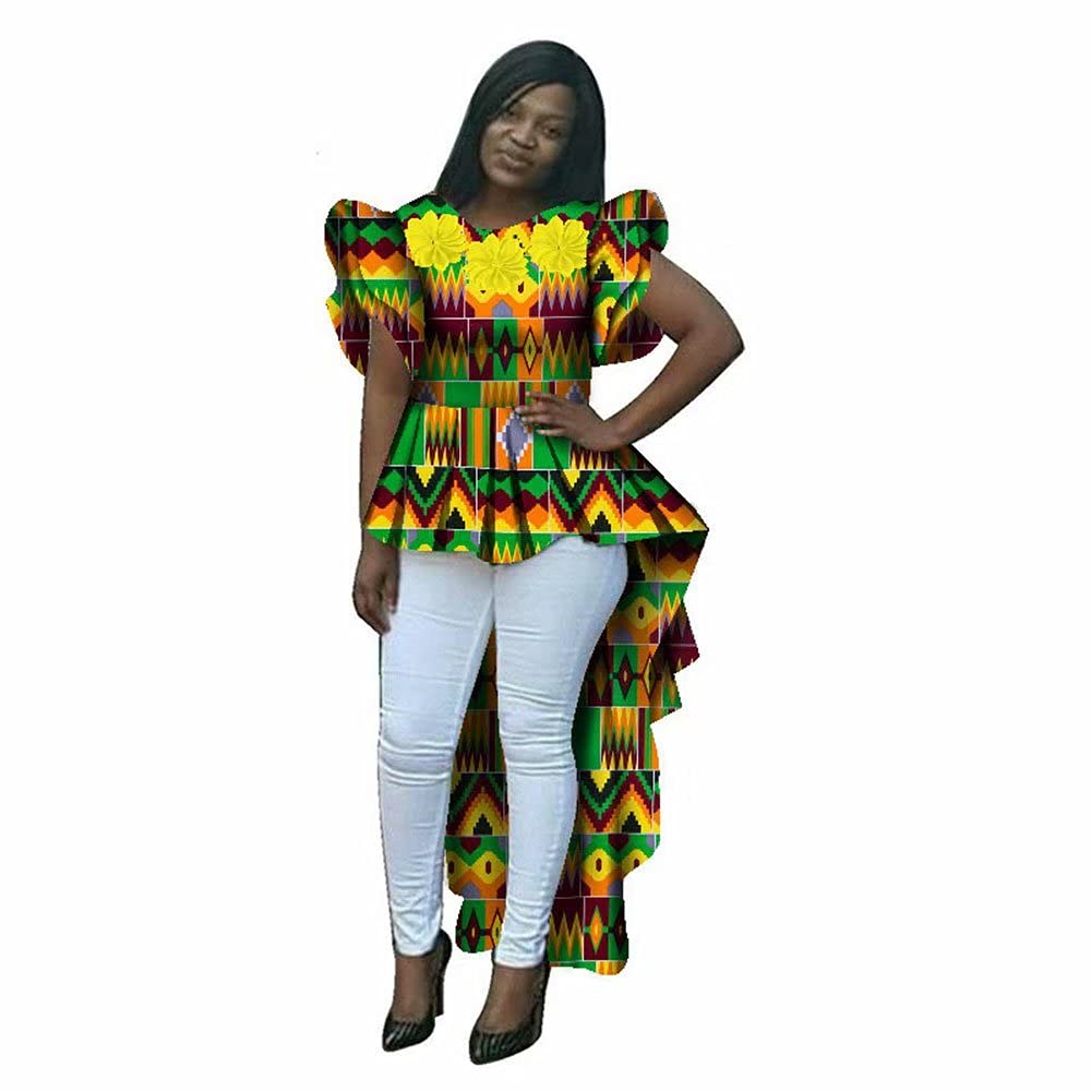 African Wax Print Summer Tops & Long Robes for Women - Plus Size Traditional Clothing - Boho Chic Beach Cover Up, Casual Wear & Cultural Festivals