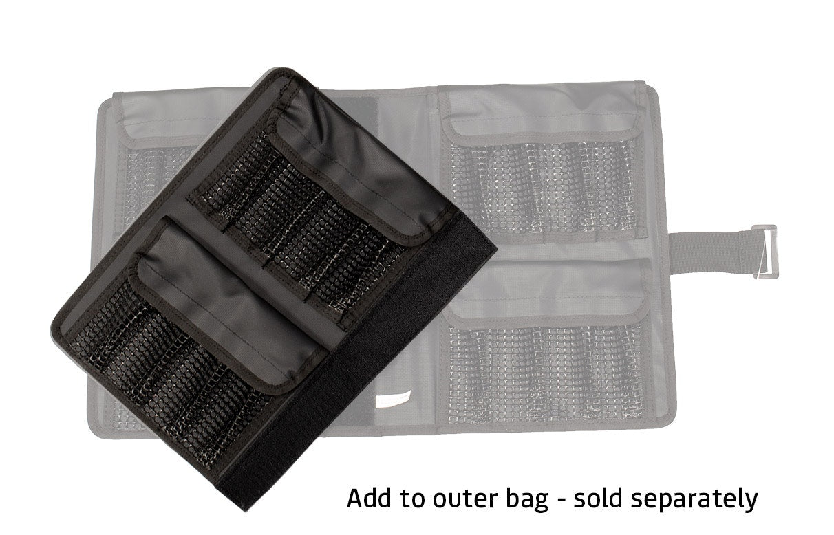 Premium Cast Jig Bag Inner Only - Durable Fishing Tackle Storage for Bass, Walleye & Saltwater Fishing - Perfect for Boat, Kayak & Shore Fishing Trips