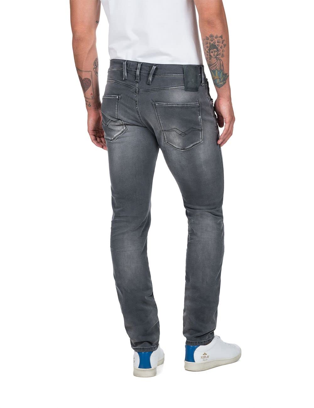 Replay Men's Jeans - Premium Denim Pants for Casual & Business Wear | Slim Fit, Comfortable & Stylish | Perfect for Office, Dating & Everyday Use