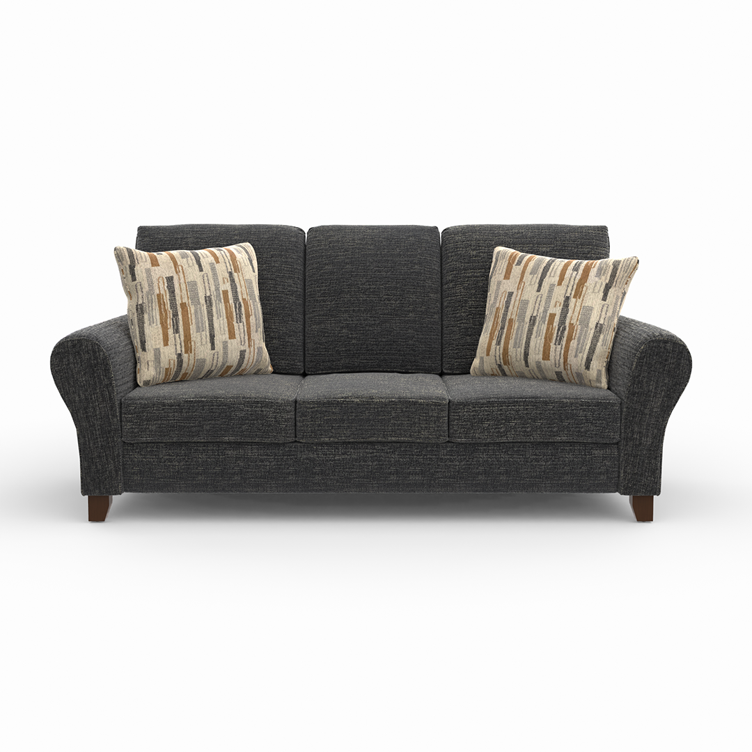 Paxton Sofa - Modern Comfortable Sectional Couch for Living Room, Lounge & Family Room | Durable Upholstered Fabric Sofa with Soft Cushions