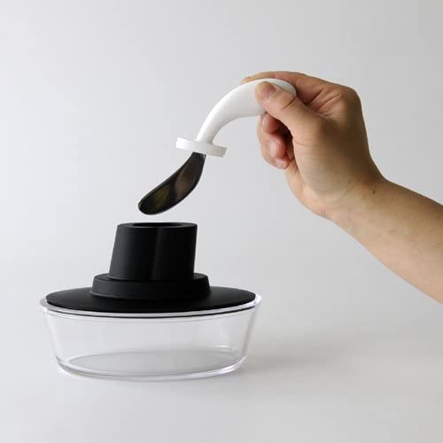 Alessi Ship Shape Butter Dish - Elegant Black Butter Dish for Kitchen & Dining | Perfect for Breakfast, Brunch, and Entertaining