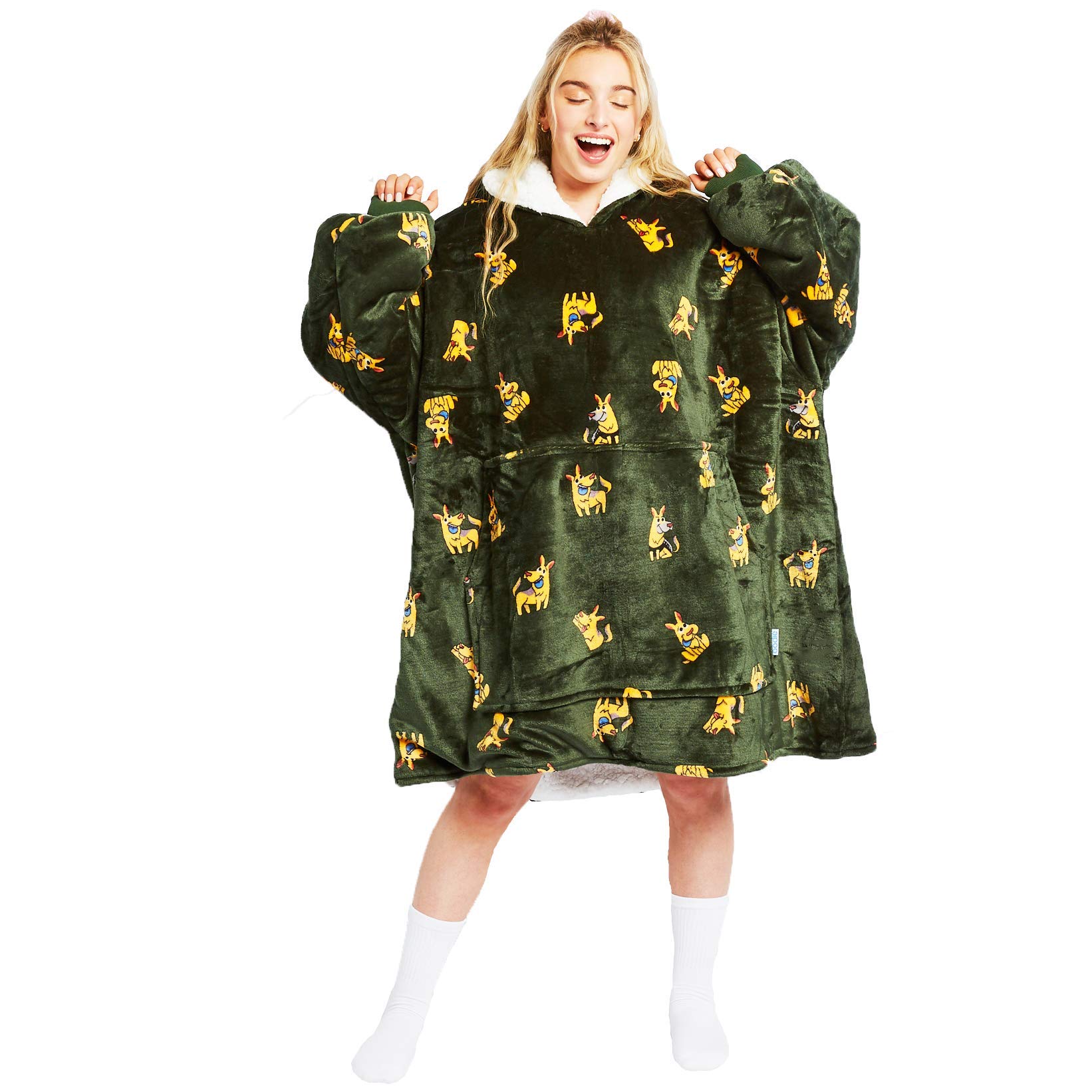 Premium Wearable Blanket Hoodie for Adults & Kids - Soft Oversized Oodie Hoodie Blanket in All Colors & Patterns | Cozy Loungewear for Women, Men & Family | Perfect for Netflix Nights, Camping & Winter Relaxation