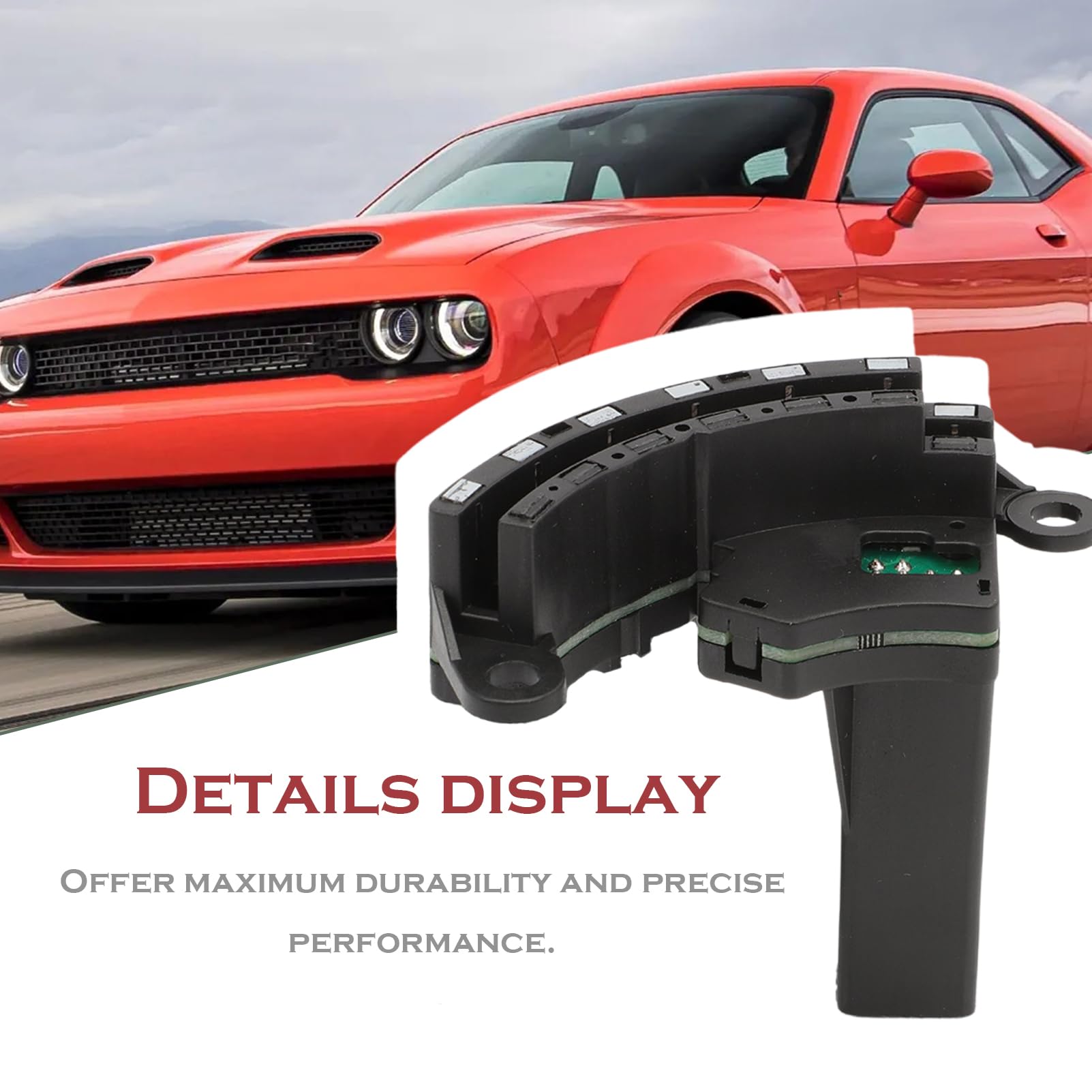 Steering Wheel Angle Sensor 5135969AA Replacement for Dodge Charger 2006-2010, Magnum 2005-2008, Challenger 2008-2010 & Chrysler 300 2005-2010 - OE Part #0025428018 - Perfect for Steering Control & Vehicle Stability System Repair