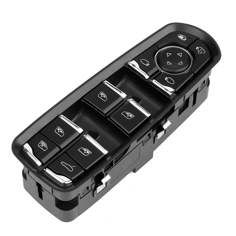 Power Window Switch for Porsche Cayenne 2011-2016 - Front Driver Side Master Control Switch - Easy Installation & Reliable Performance - Perfect for Window Roll Up/Down & Car Maintenance