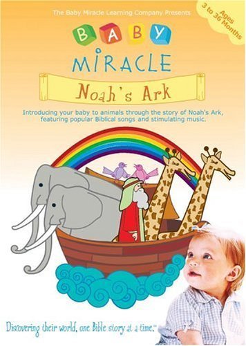 Baby Miracle - Noah's Ark Wooden Toy Set by Arts Alliance America | Biblical Story Educational Toys for Toddlers | Perfect for Sunday School, Christian Gift & Early Childhood Development