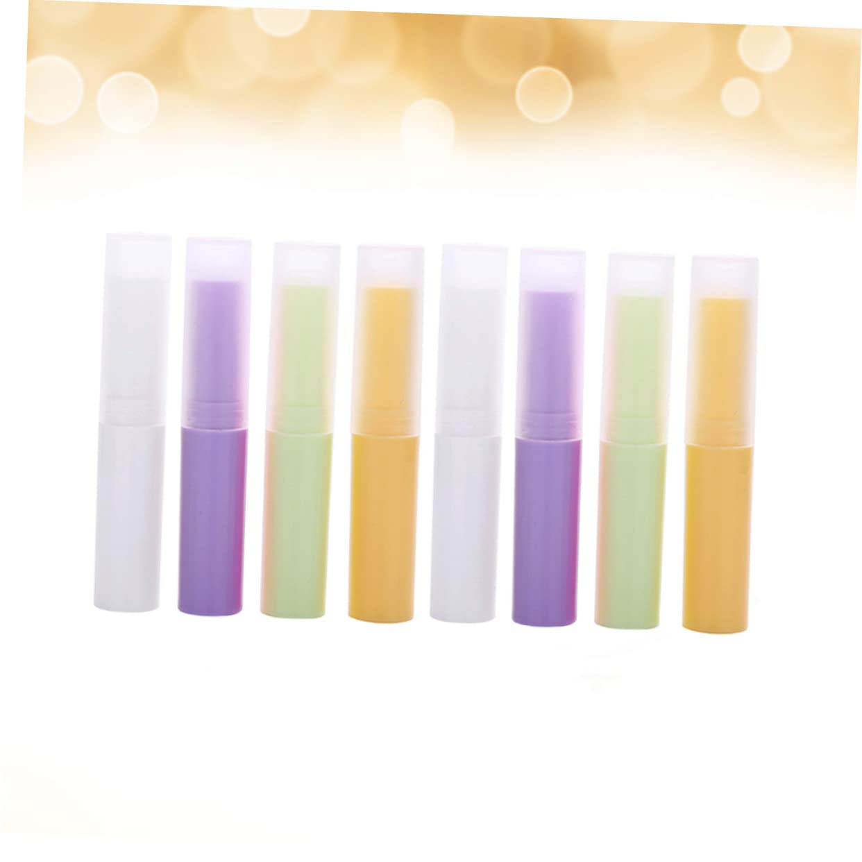 16-Piece Clear Lip Balm Containers - Empty Lipstick Tubes for DIY Lip Balm Making & Packaging | Bulk Korean-Style Lip Balm Bottles for Homemade Cosmetics, Travel & Gifts