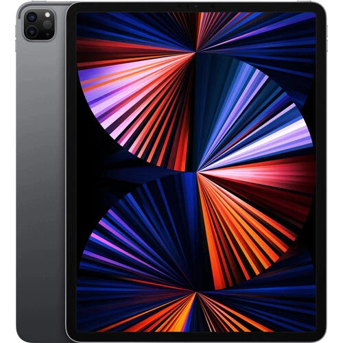 Apple iPad Pro 12.9-inch (5th Generation) 128GB WiFi Tablet with M1 Chip - Space Gray | Perfect for Graphic Design, Video Editing & Professional Work